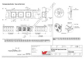 7443310390 Datasheet Page 3