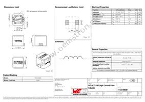 7443340680 Datasheet Cover