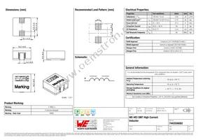 7443556082 Datasheet Cover