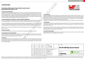 7443631500 Datasheet Page 6