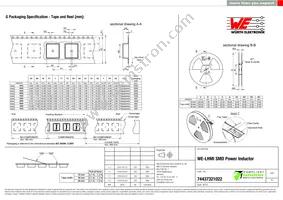 74437321022 Datasheet Page 3