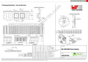 74437321033 Datasheet Page 3