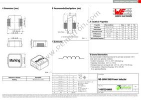 744373240068 Datasheet Cover