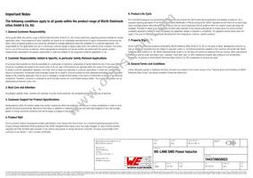 7443739650022 Datasheet Page 5