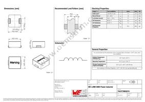 744373965015 Datasheet Cover