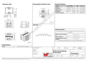 74437429203151 Datasheet Cover