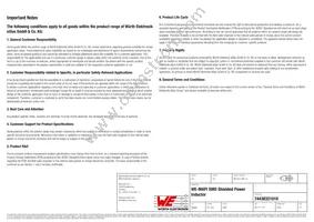 74438321010 Datasheet Page 7