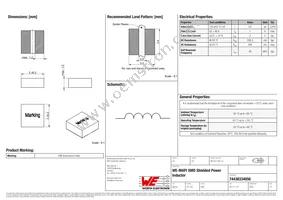 74438334056 Datasheet Cover