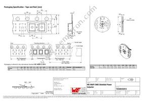 74438343012 Datasheet Page 4