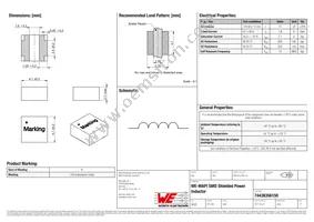 74438356150 Datasheet Cover