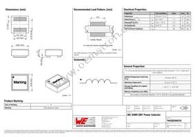 74439344010 Datasheet Cover