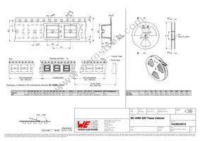 74439344010 Datasheet Page 4