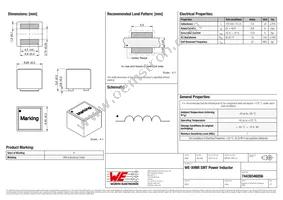 74439346056 Datasheet Cover