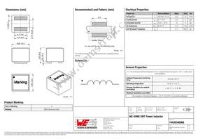 74439346068 Datasheet Cover