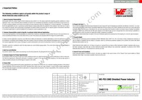 74451115 Datasheet Page 6