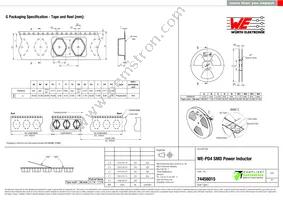 74456015 Datasheet Page 3