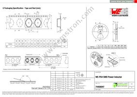 74456047 Datasheet Page 3