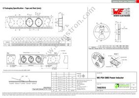 74457010 Datasheet Page 3