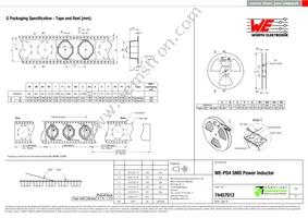 74457012 Datasheet Page 3