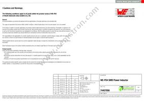 74457056 Datasheet Page 5