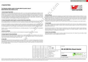 74458304 Datasheet Page 5