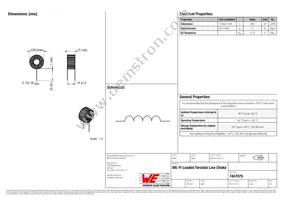 7447075 Datasheet Cover