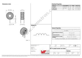 7447076 Datasheet Cover