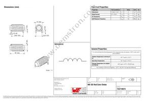 744710615 Datasheet Cover