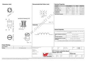 7447211331 Datasheet Cover