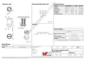 7447231331 Datasheet Cover