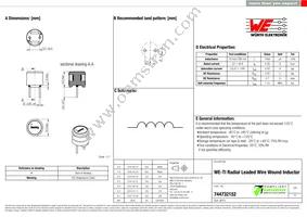 744732152 Datasheet Cover