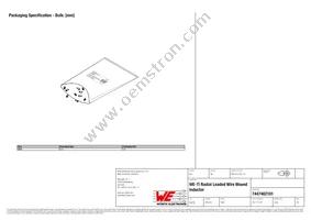 7447462101 Datasheet Page 3