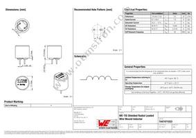 7447471033 Datasheet Cover