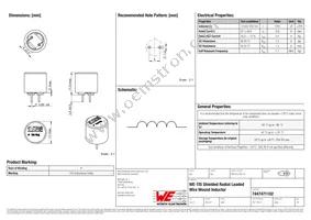 7447471102 Datasheet Cover