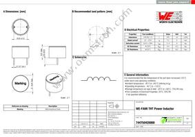 744750420068 Datasheet Cover