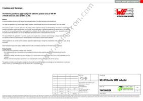 744760410A Datasheet Page 4