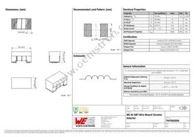 744765020A Datasheet Cover