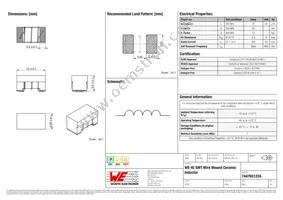 744765122A Datasheet Cover