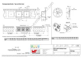 74477002 Datasheet Page 3