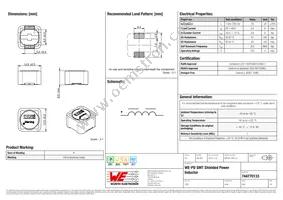 744770133 Datasheet Cover