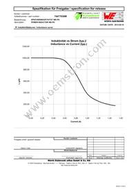 74477030W Datasheet Page 2