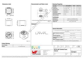 7447709271 Datasheet Cover