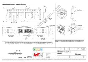 744771002 Datasheet Page 3