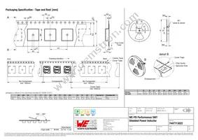 7447713022 Datasheet Page 3