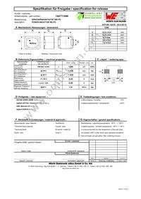 74477130W Datasheet Cover