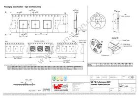 7447713101 Datasheet Page 3