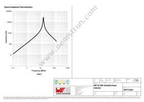 7447715220 Datasheet Page 3