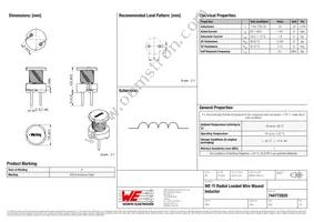 744772820 Datasheet Cover