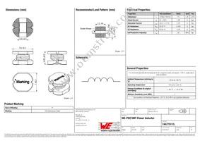 744775115 Datasheet Cover