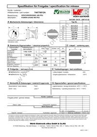 744776012A Datasheet Cover